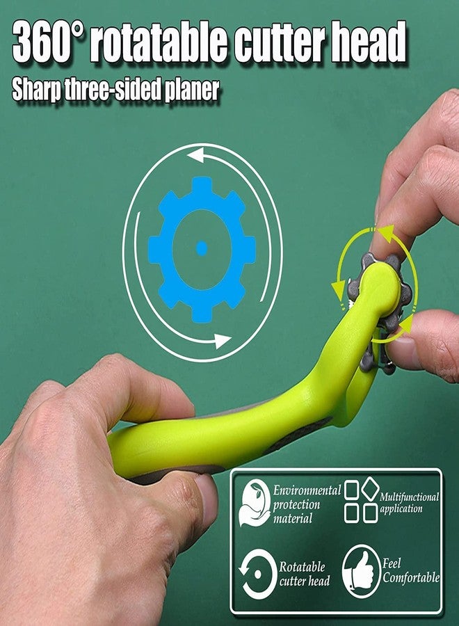 TASKHOUSE مقشرة فواكه وخضراوات متعددة الأغراض من الفولاذ المقاوم للصدأ من تاسك هاوس، 3 في 1، للبطاطس والجزر والتفاح والكوسا والخيار (عبوة من قطعة واحدة) - Image 4